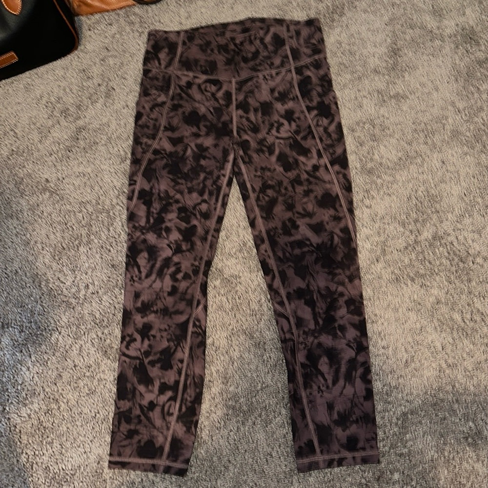 lululemon athletica Dark Patterned Leggings